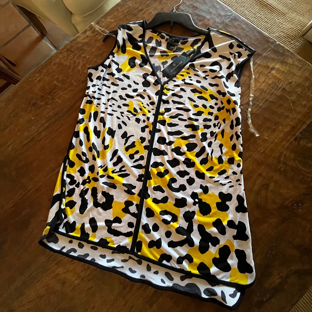 Worthington Animal Print top